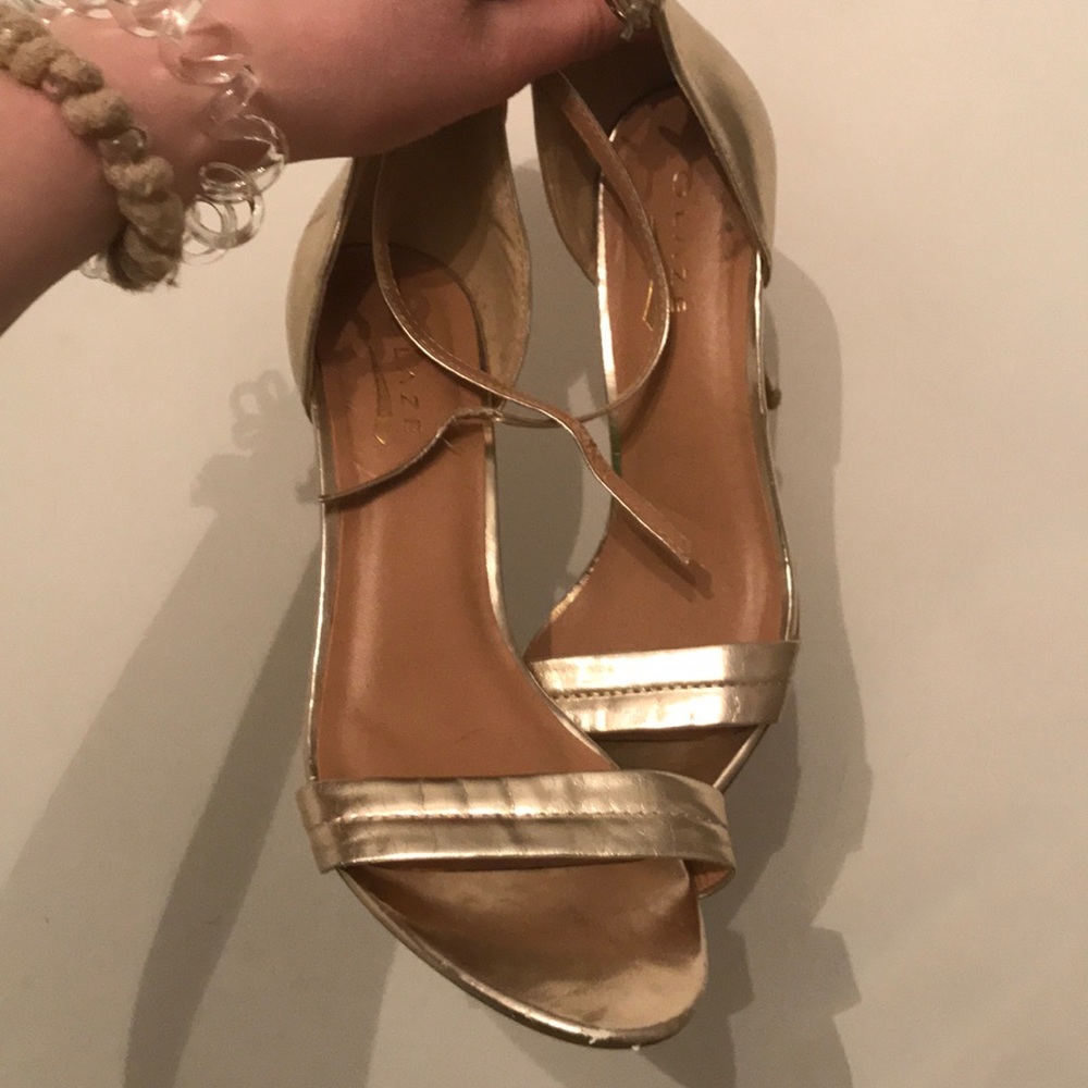 Bronze heels